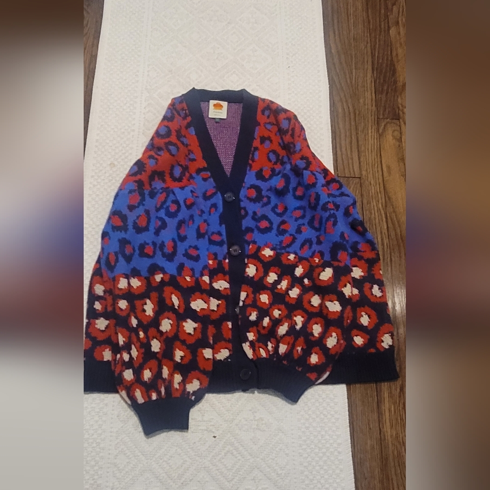 Farm Rio Wool Blend Cardigan - Picture 4 of 11